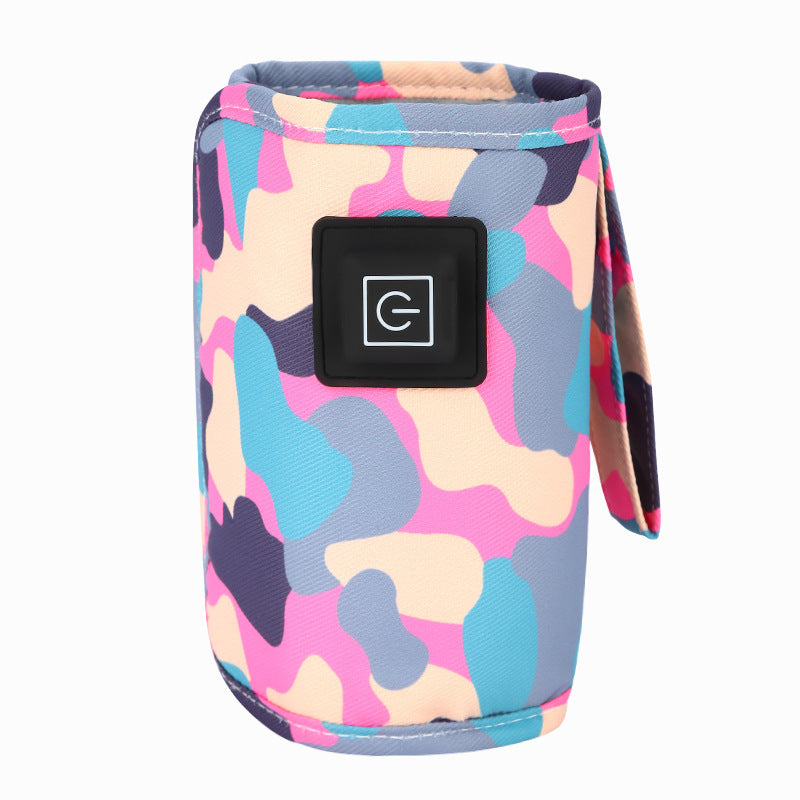 Milk Bottle Insulation Sleeve USB Three Gear Heating For Portable Use