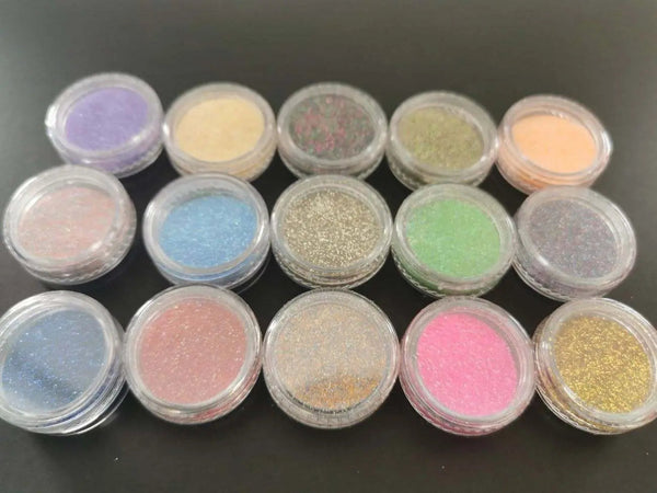 Bulk Collection - 15x Cosmetic Glitters-1