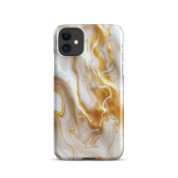 Gold Marble Phone case for iPhone-0