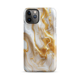 Gold Marble Phone case for iPhone-2