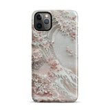 Great Wave White Phone case for iPhone-4