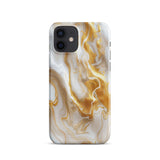 Gold Marble Phone case for iPhone-8