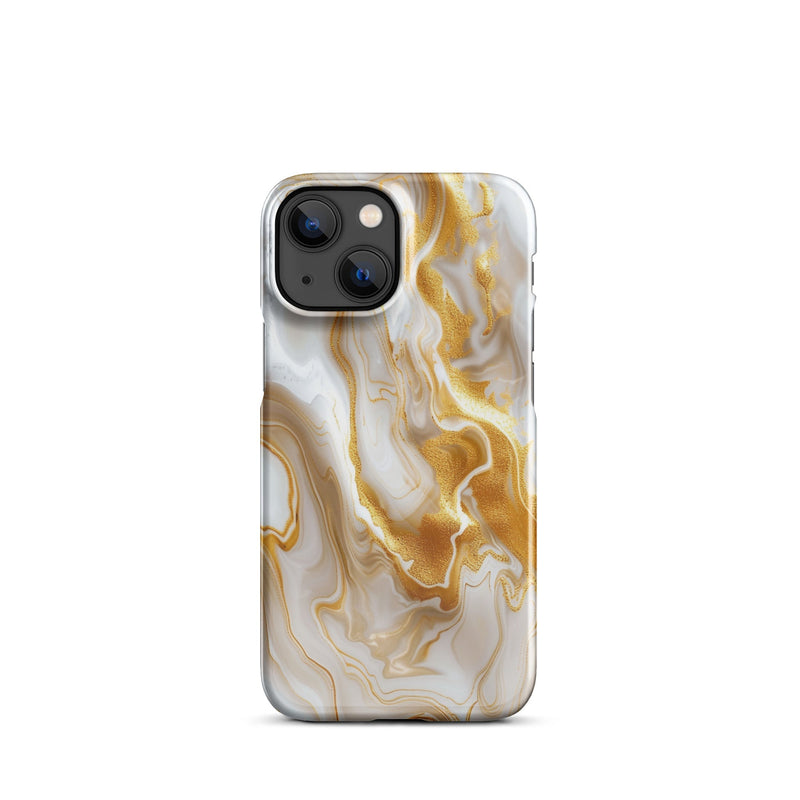 Gold Marble Phone case for iPhone-14