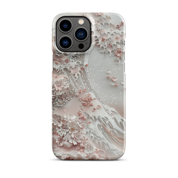Great Wave White Phone case for iPhone-20