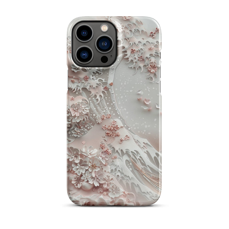 Great Wave White Phone case for iPhone-20