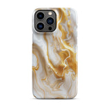 Gold Marble Phone case for iPhone-20