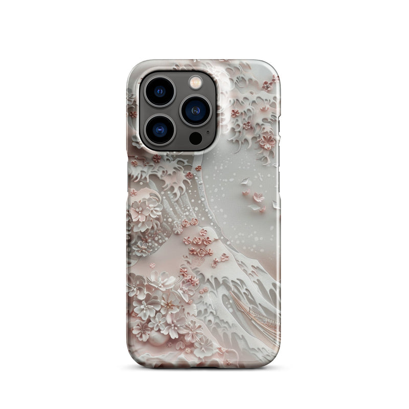 Great Wave White Phone case for iPhone-26