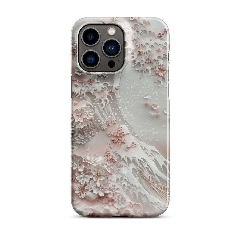 Great Wave White Phone case for iPhone-28