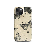 Vinatge Butterflies Phone case for iPhone-30