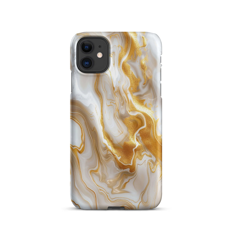 Gold Marble Phone case for iPhone-1
