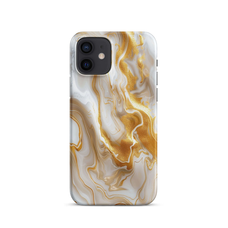 Gold Marble Phone case for iPhone-9