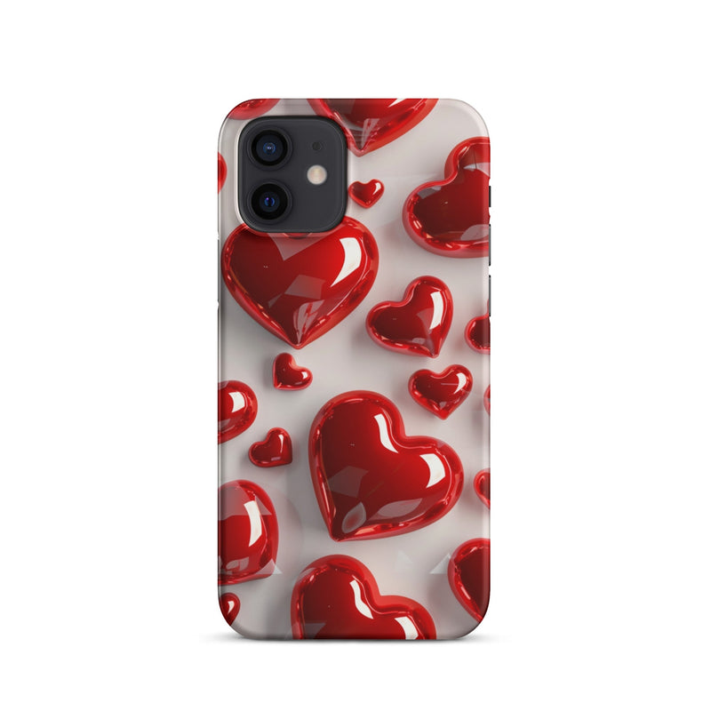 Red Hearts Phone case for iPhone-9