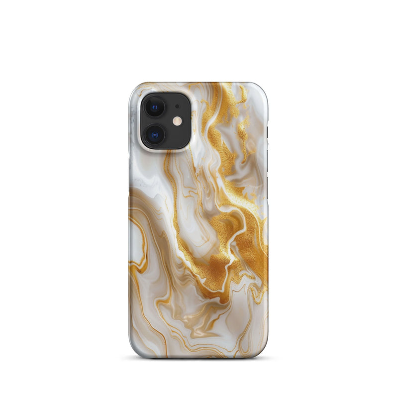 Gold Marble Phone case for iPhone-7