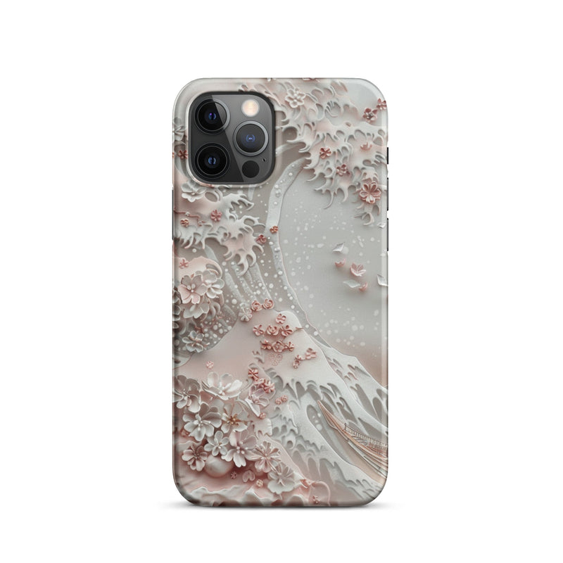 Great Wave White Phone case for iPhone-11