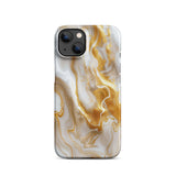 Gold Marble Phone case for iPhone-17