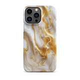 Gold Marble Phone case for iPhone-21