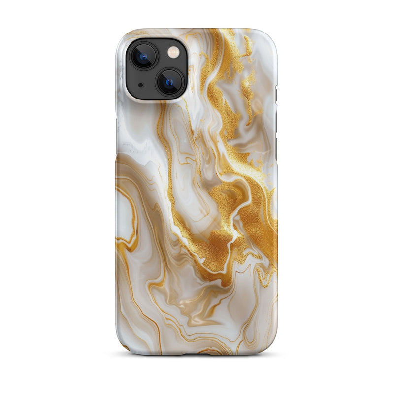 Gold Marble Phone case for iPhone-25