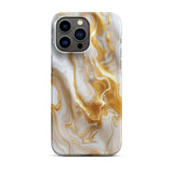 Gold Marble Phone case for iPhone-29